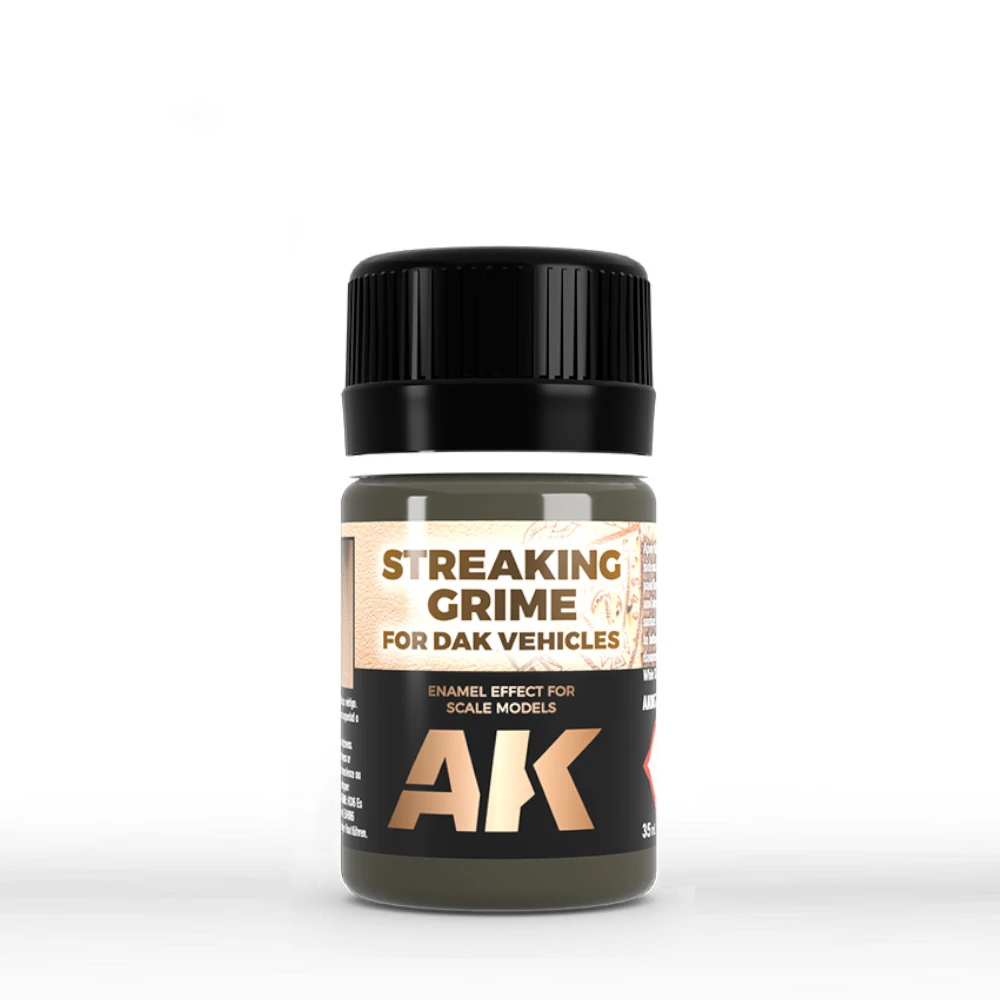 AK Interactive: Streaking Grime for Afrika Korps Vehicles (35ml Bottle)