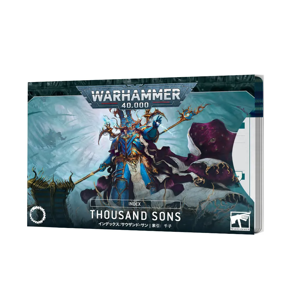 Warhammer 40,000: Index Cards –  Thousand Sons