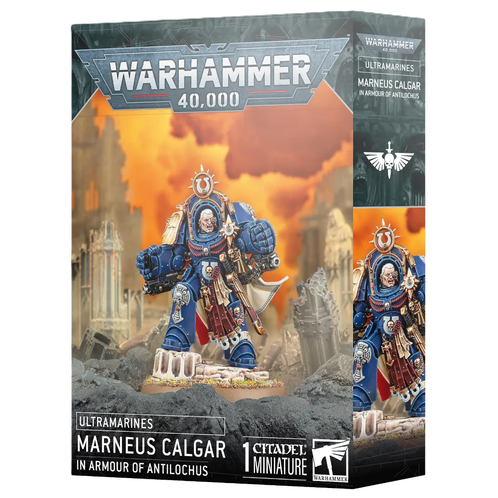 Warhammer 40,000: Ultramarines - Marneus Calgar in Armour of Antilochus