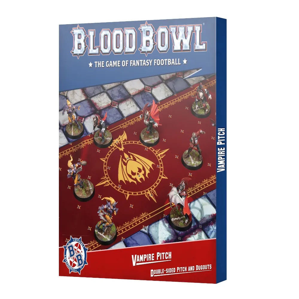 Blood Bowl - Vampire Team Double-sided Pitch and Dugouts Set