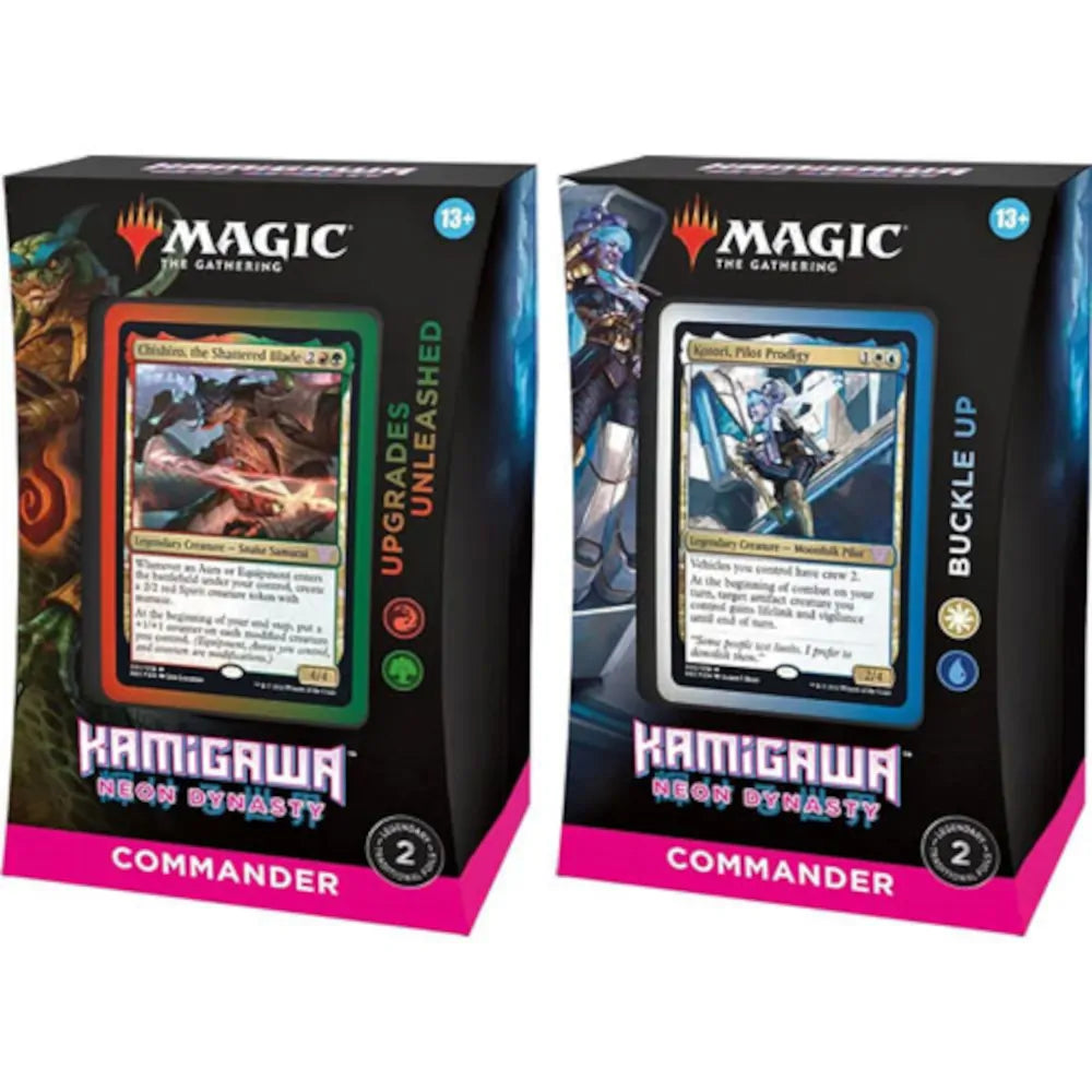 Magic: The Gathering - Kamigawa Neon Dynasty Commander Decks (Set of 2)