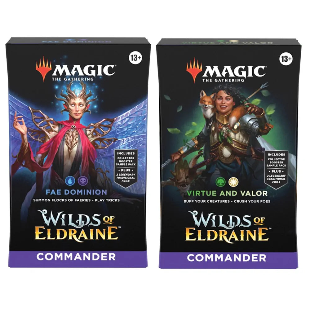 Magic: The Gathering - Wilds of Eldraine Commander (Set of 2)
