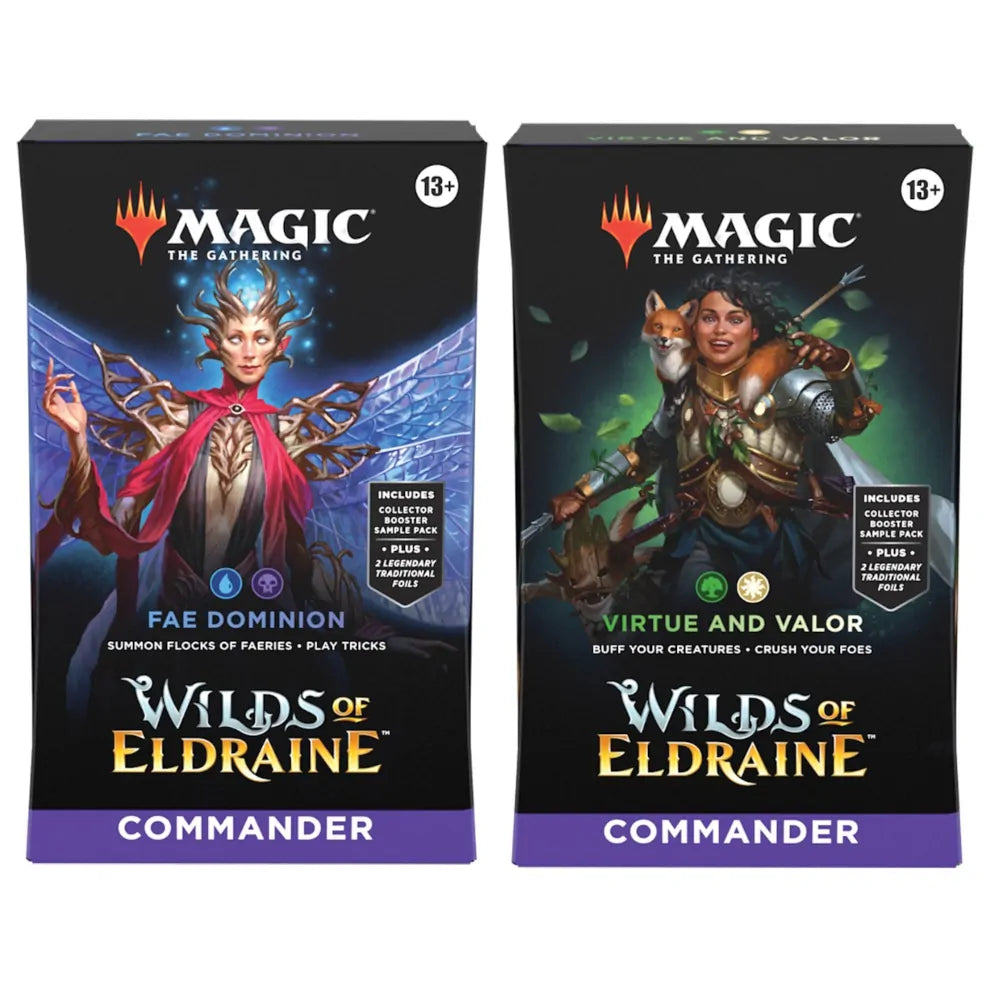magic the gathering wilds of eldraine collector booster box Over Brick – Magic: The style:Black and Blue audience-gift With a full display Grab These Journey Together