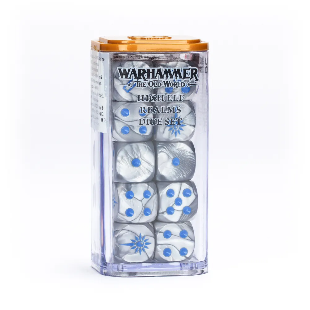 Warhammer: The Old World-  High Elf Realms - Dice Set