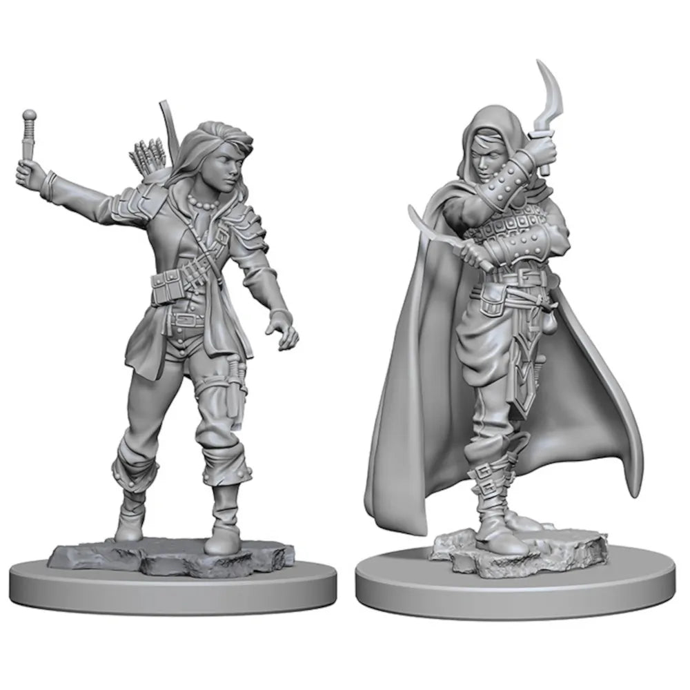 Pathfinder Battles Deep Cuts Unpainted Miniatures: Human Female Rogue (2)