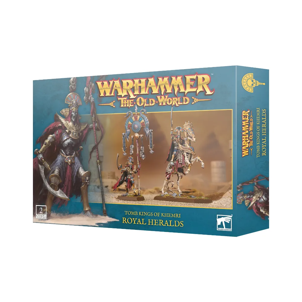 Warhammer: The Old World - Tomb Kings of Khemri- Royal Heralds