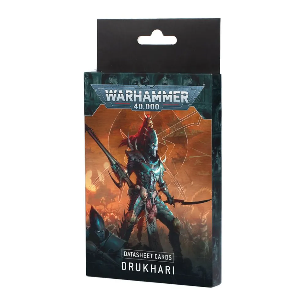 Warhammer 40,000: Datasheet Index Cards –  Drukhari (10th Edition)
