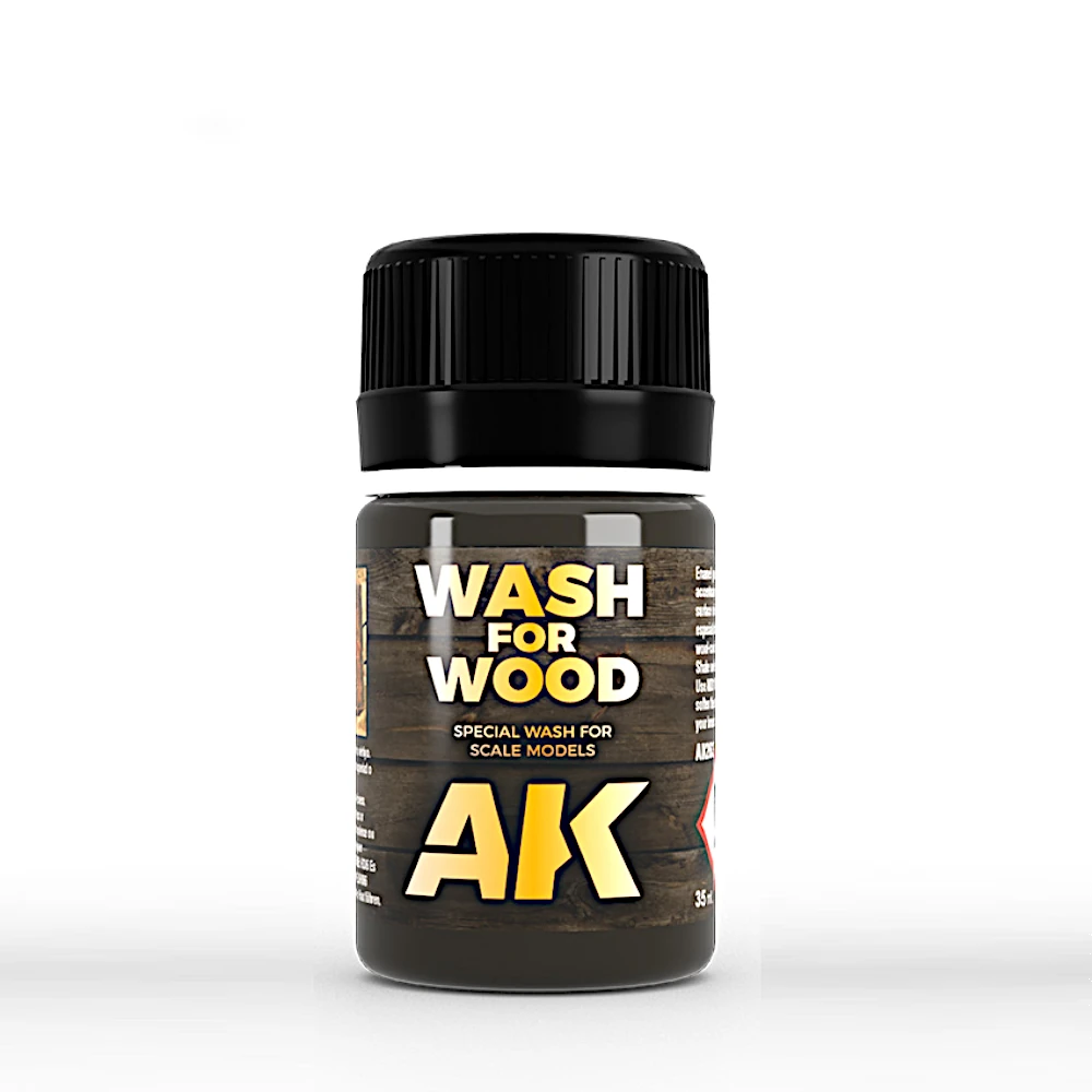 AK Interactive: Wash for Wood (35ml Bottle)
