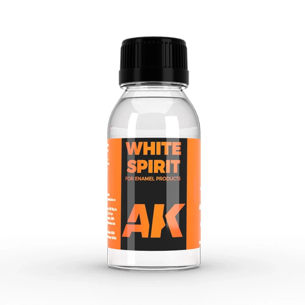 AK Interactive: White Spirit (100ml Bottle)