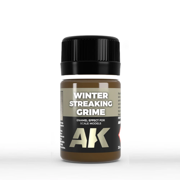 Over the Brick – AK Interactive: Winter Streaking Grime (35ml Bottle)