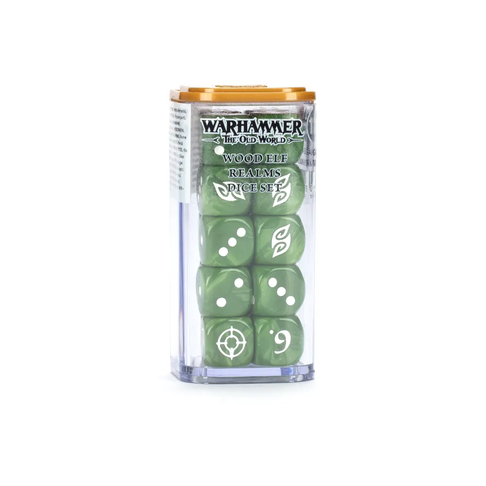 Warhammer: The Old World-  Wood Elf Realms - Dice Set
