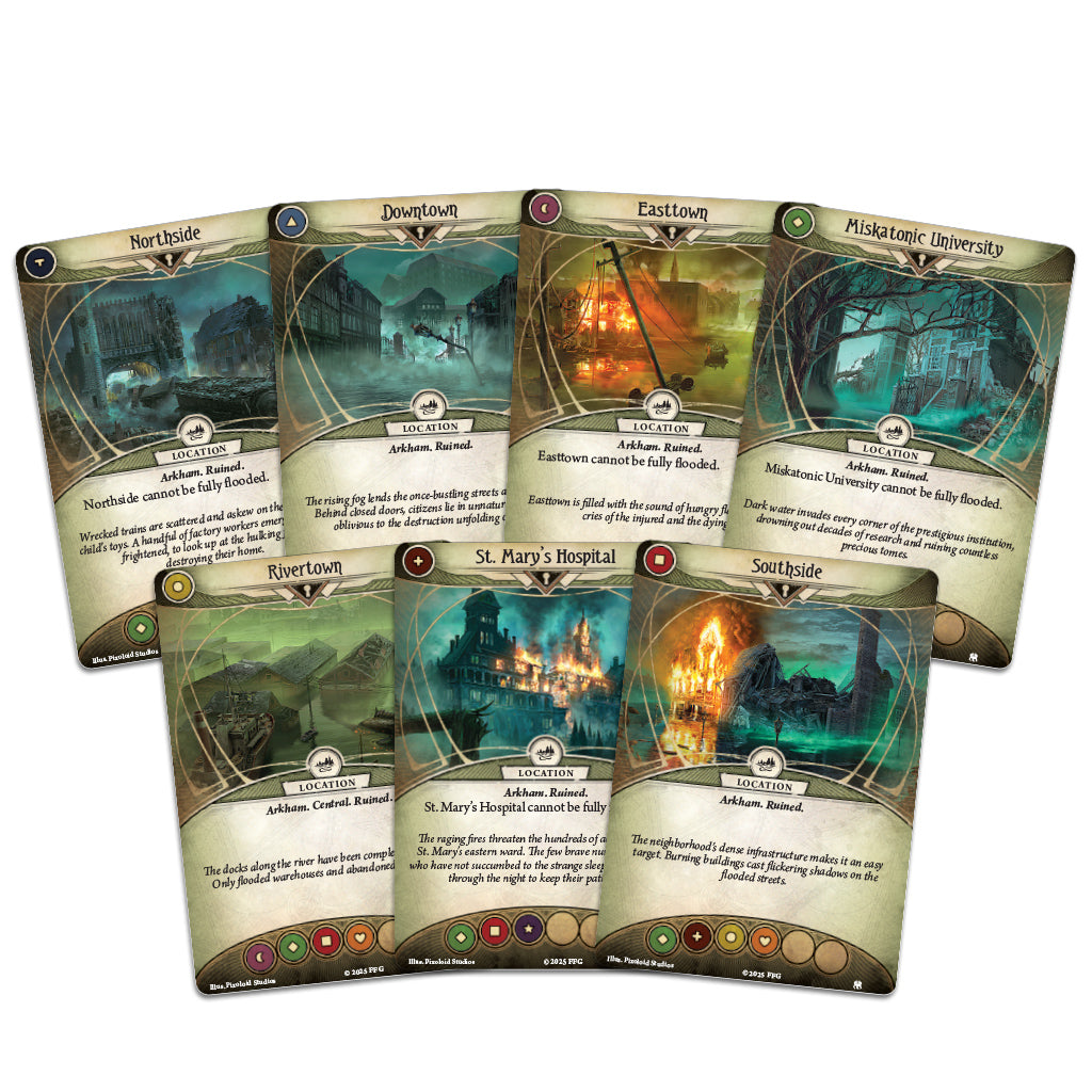 Arkham Horror The Card Game: The Drowned City Campaign Expansion