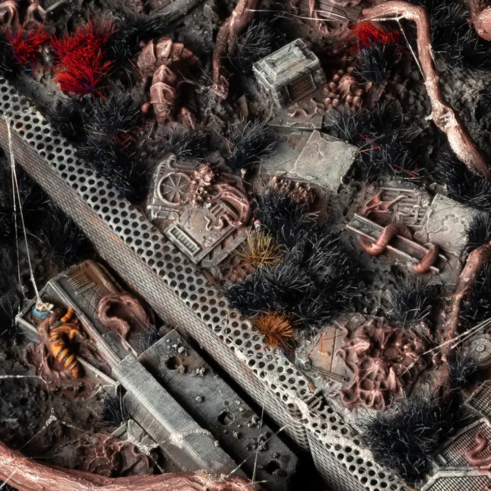 GamersGrass: Basing Bits - Alien Infestation diorama