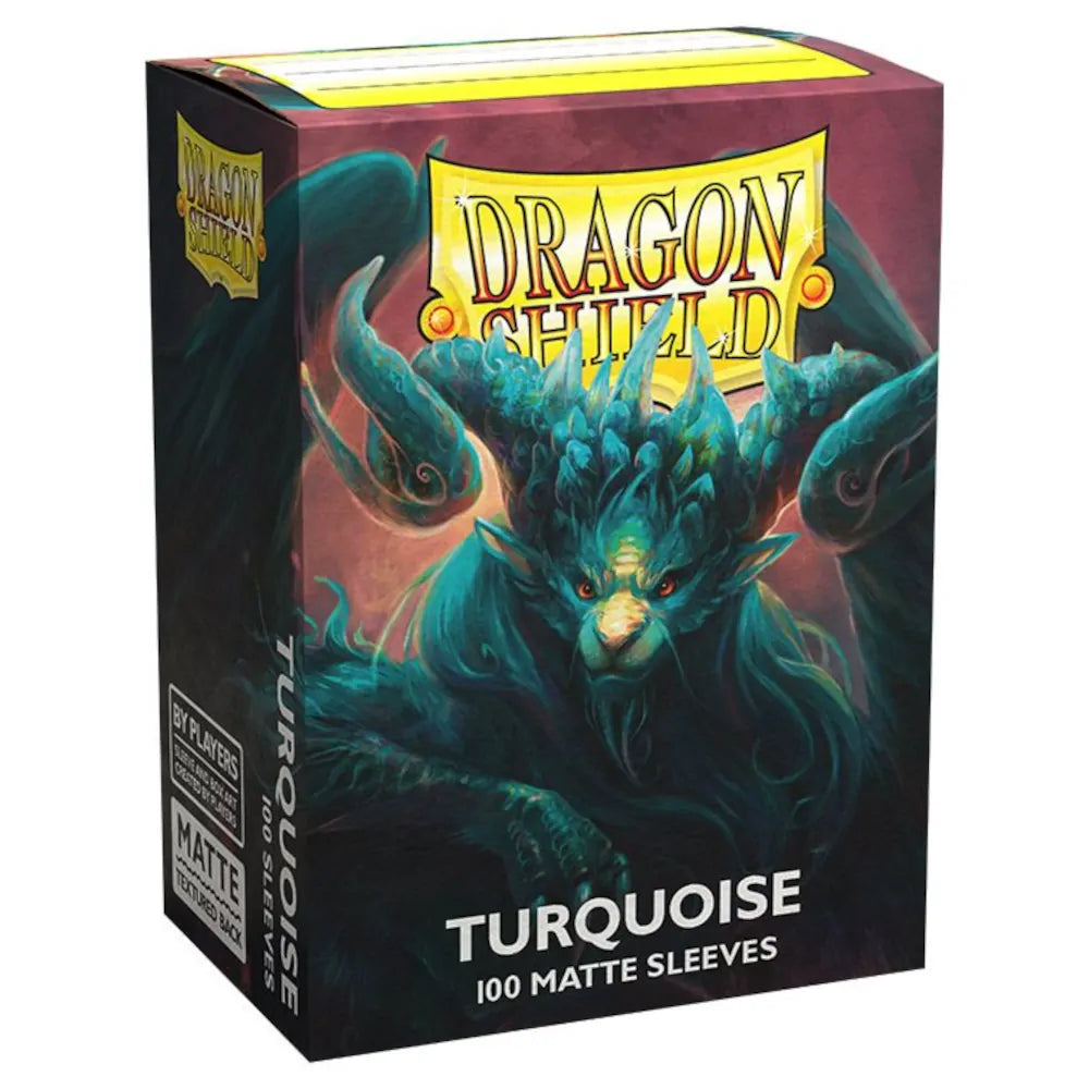 Dragon Shield: Matte Sleeves - Turquoise (100ct)