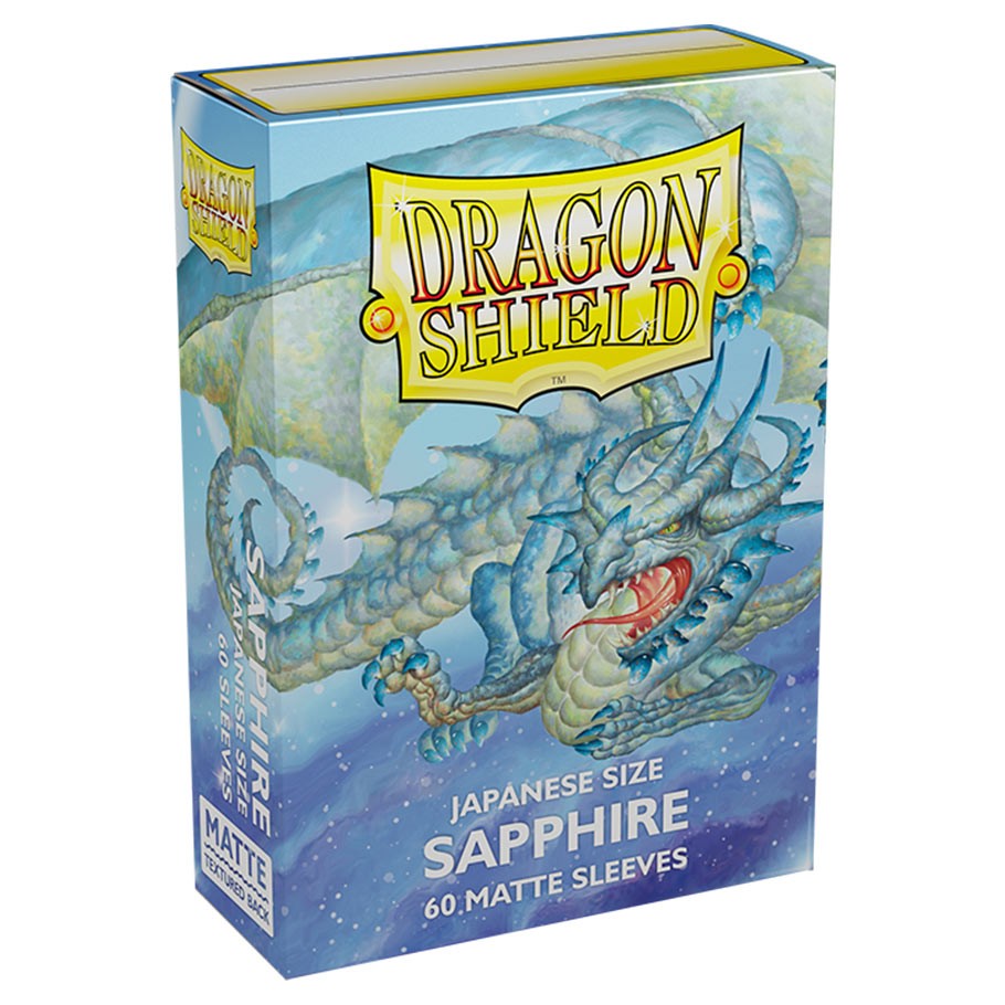 Dragon Shield: Matte Sleeves Japanese - Sapphire (60ct)