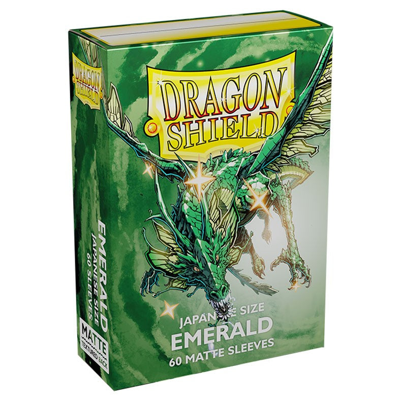 Dragon Shield: Matte Sleeves Japanese - Emerald (60ct)