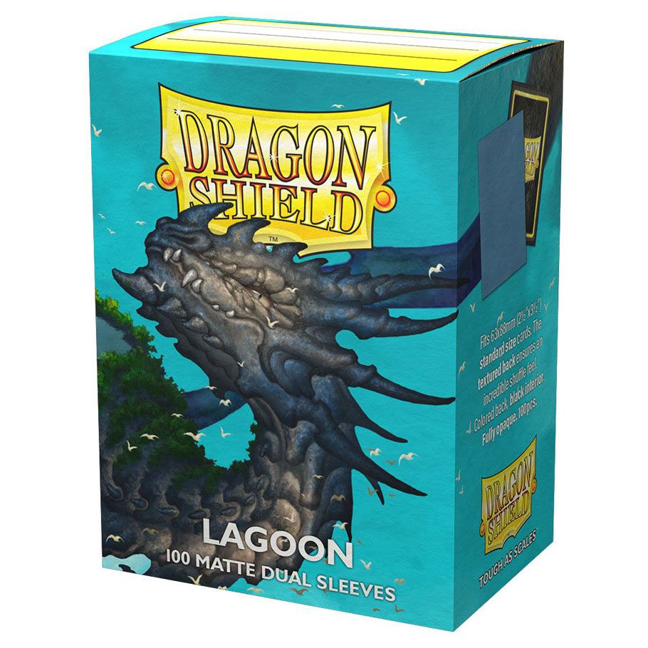 Dragon Shield: Dual Matte Sleeves - Lagoon (100ct)
