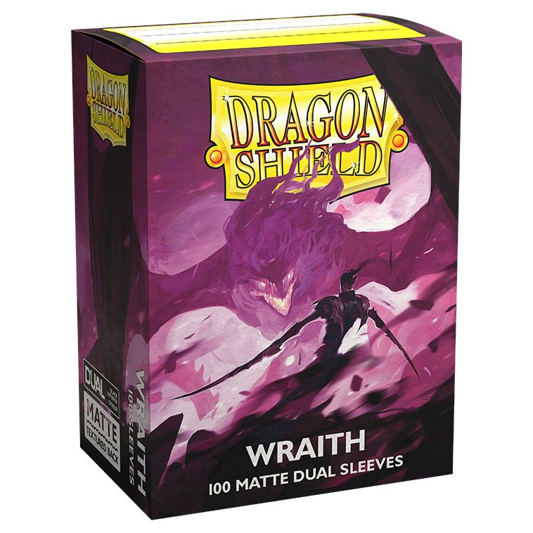 Dragon Shield: Dual Matte Sleeves - Wraith (100ct)