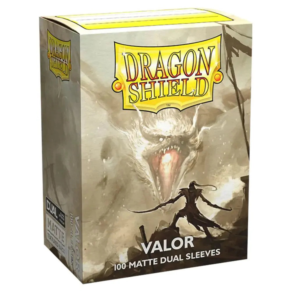 Dragon Shield: Dual Matte Sleeves - Valor (100ct)