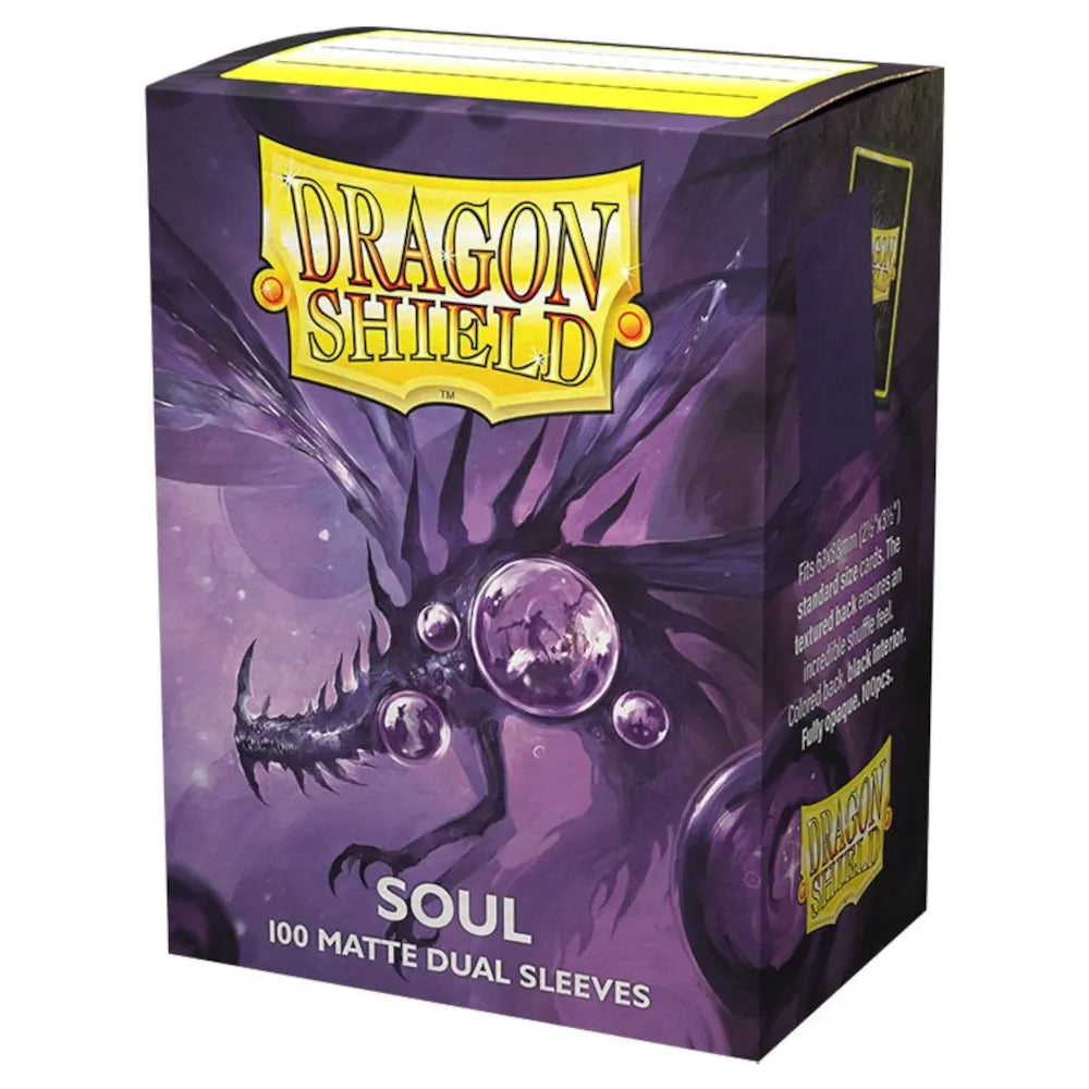 Dragon Shield: Dual Matte Sleeves - Soul (100ct)