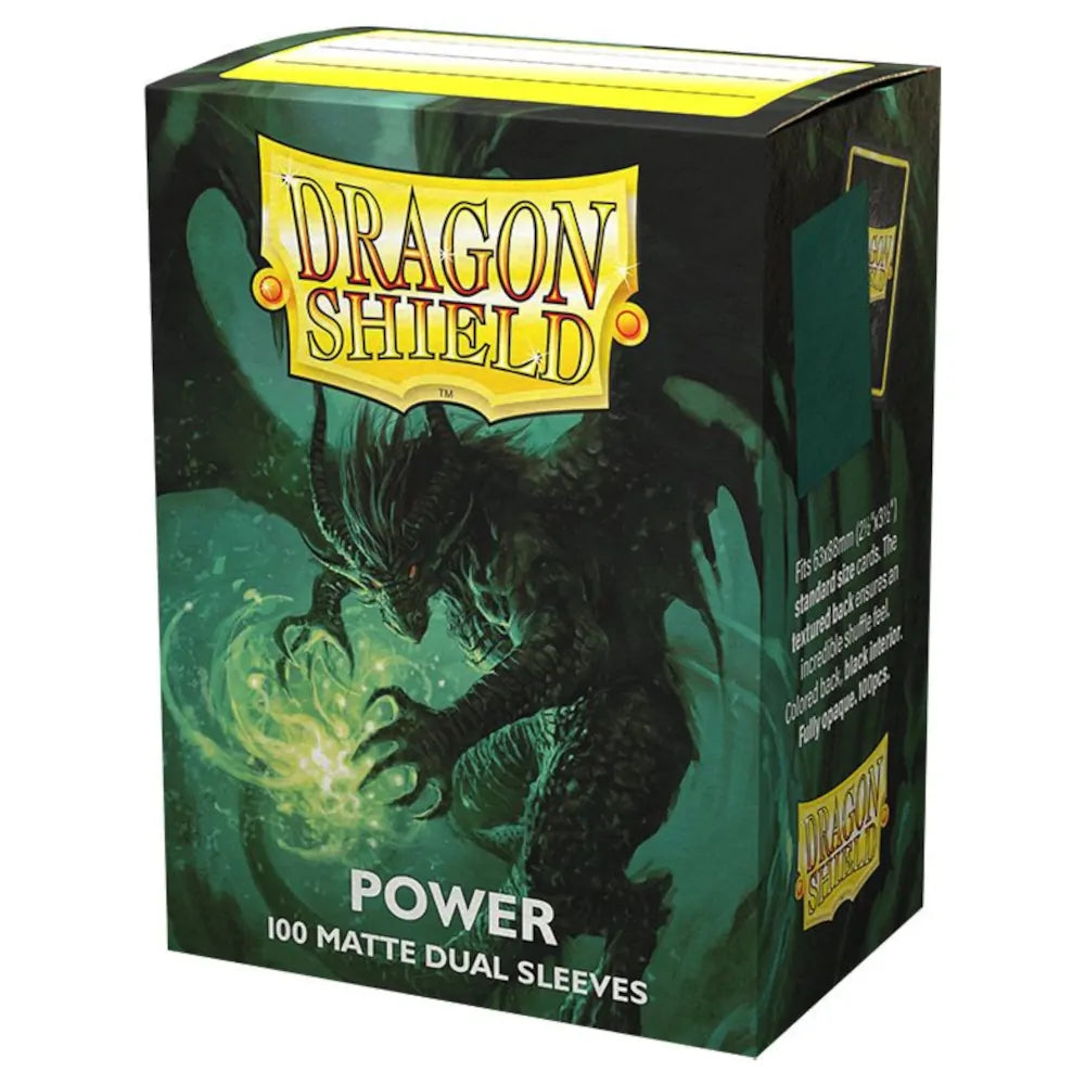 Dragon Shield: Dual Matte Sleeves - Power (100ct)