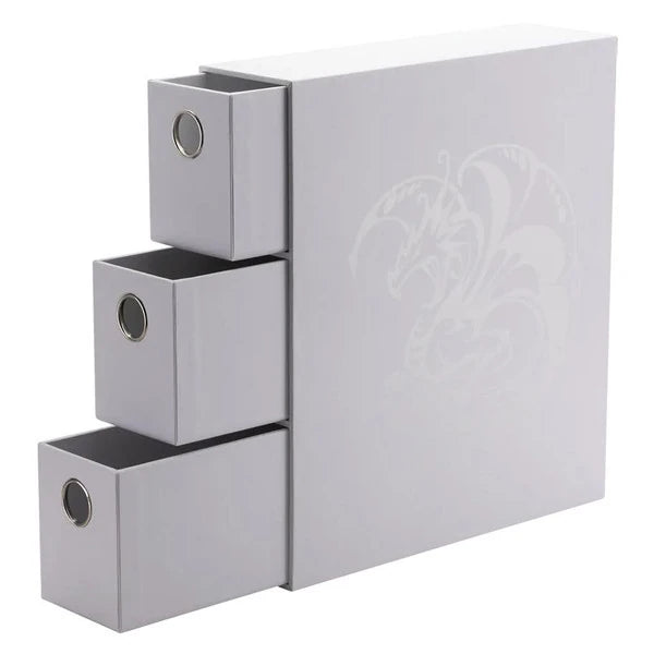 Dragon Shield: Fortress Card Drawers White