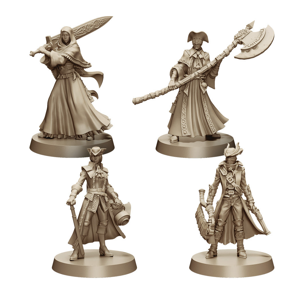 Bloodborne: The Board Game figures
