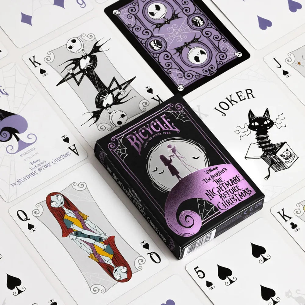 BIC10042450 Bicycle Disney Nightmare Before Christmas Playing Cards
