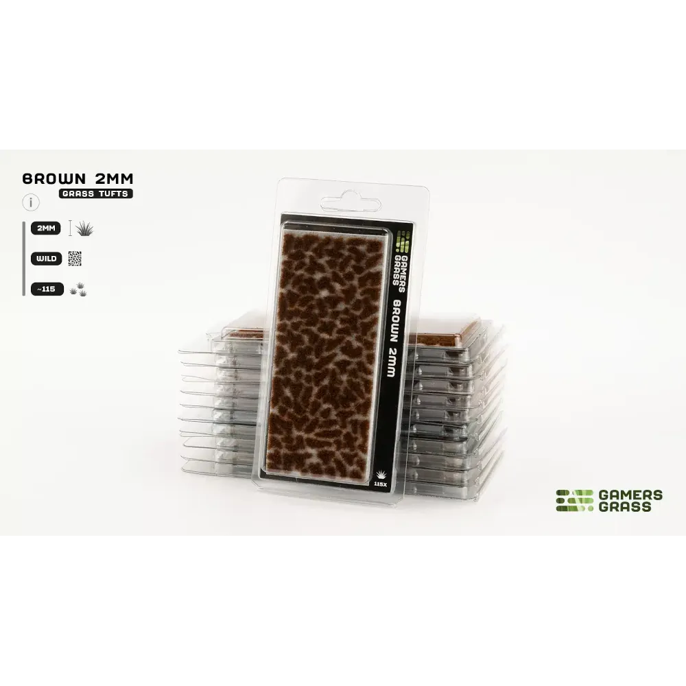GamersGrass: Brown (2mm)