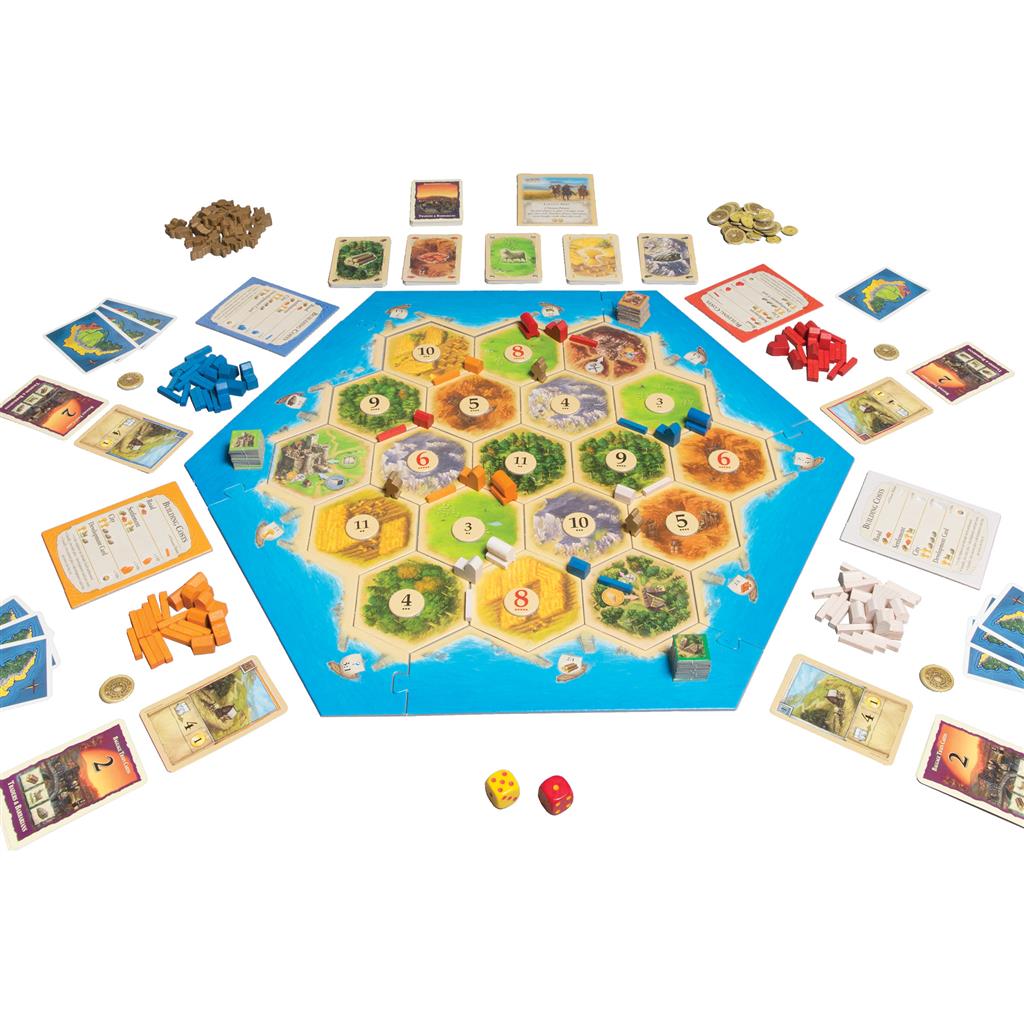 Catan Extension: Traders & Barbarians game play