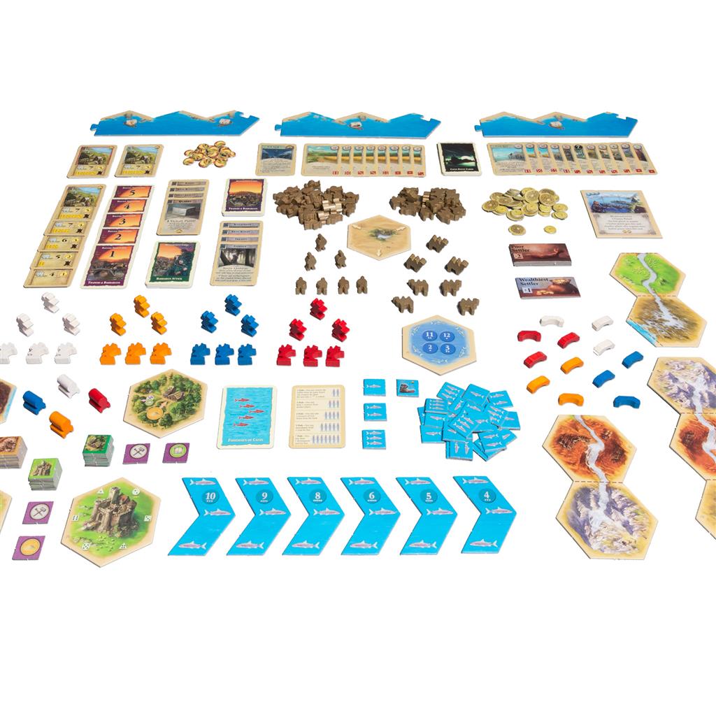 Catan Extension: Traders & Barbarians content