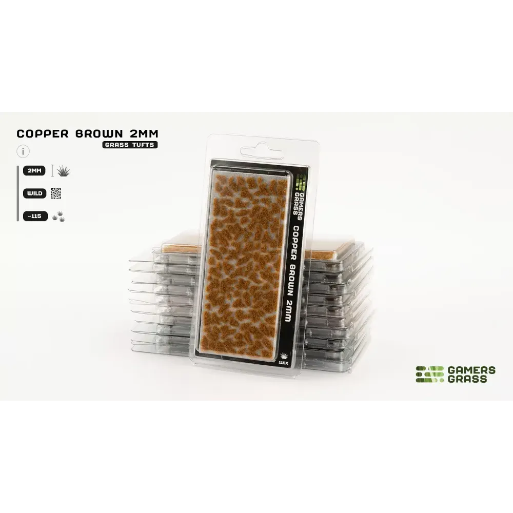 GamersGrass: Copper Brown (2mm)