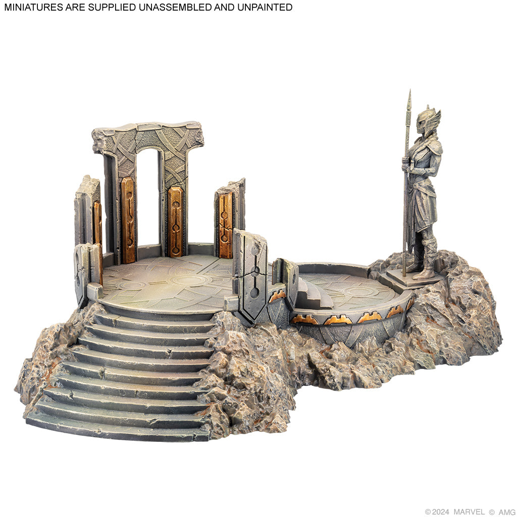 Marvel Crisis Protocol - Asgardian Shrine Terrain Pack shrine