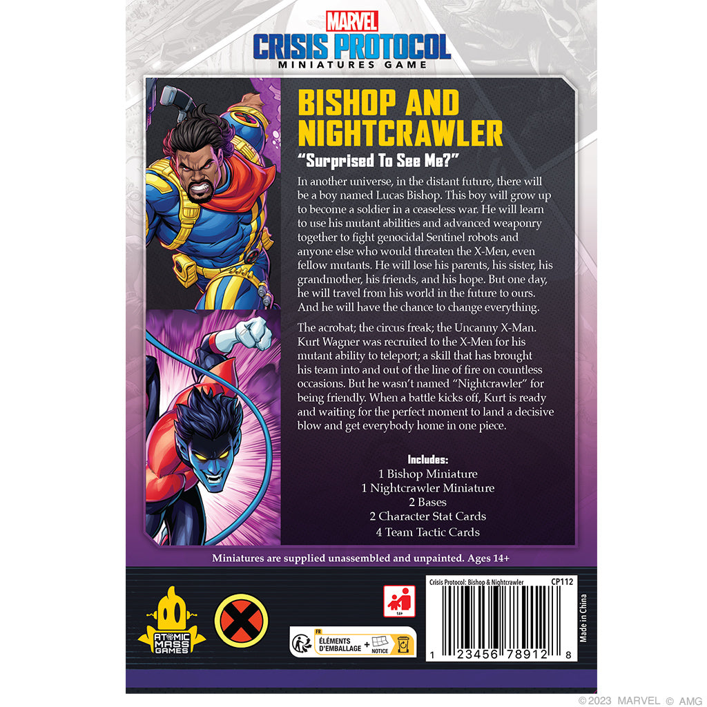 Marvel Crisis Protocol - Bishop & Nightcrawler back