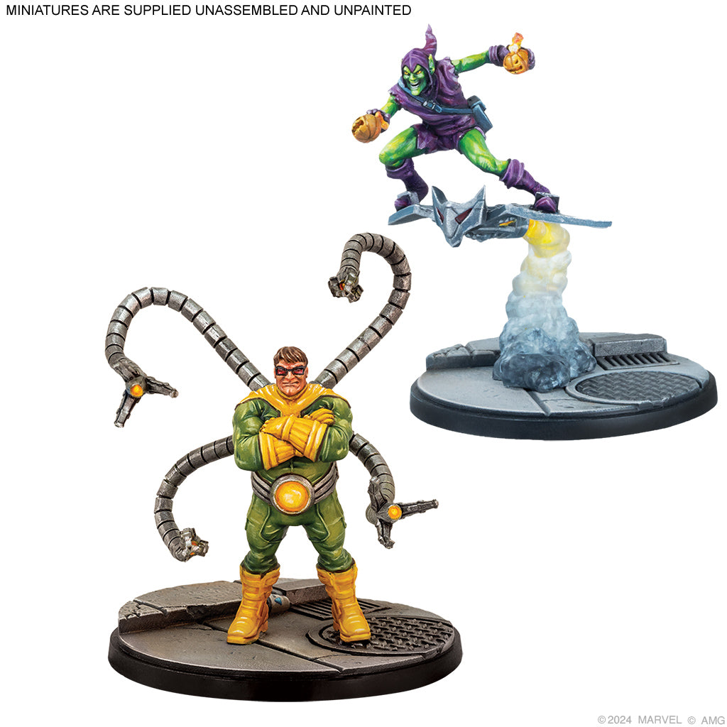 Marvel Crisis Protocol - Spider-Foes Affiliation Pack figures