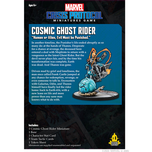 Marvel Crisis Protocol - Cosmic Ghost Rider back
