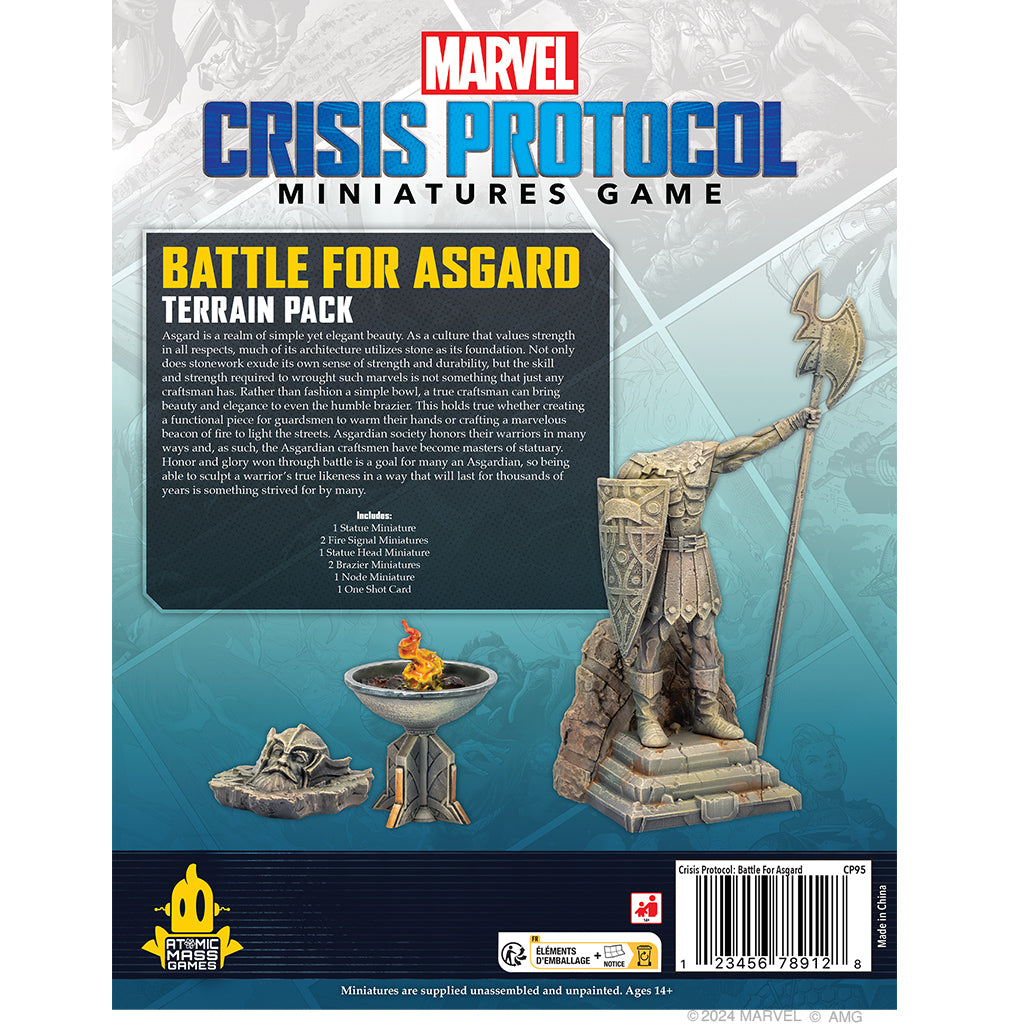 Marvel Crisis Protocol - Battle For Asgard Terrain Pack back