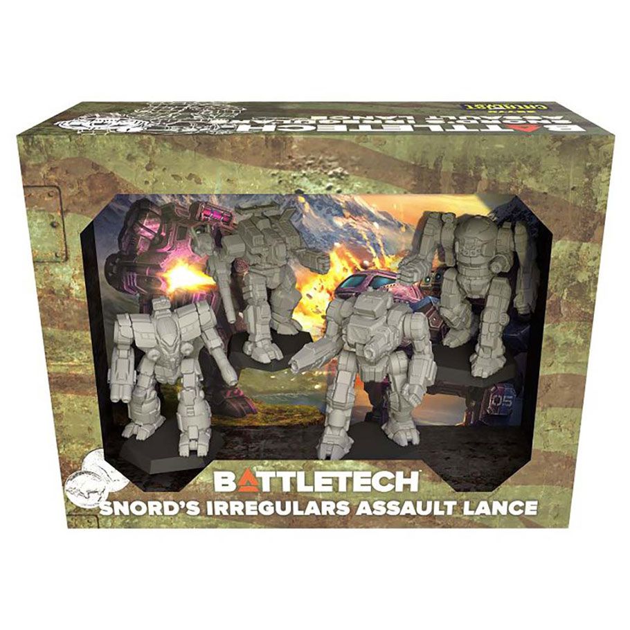 Battletech: Miniature Force Pack - Snord's Irregulars Assault Lance