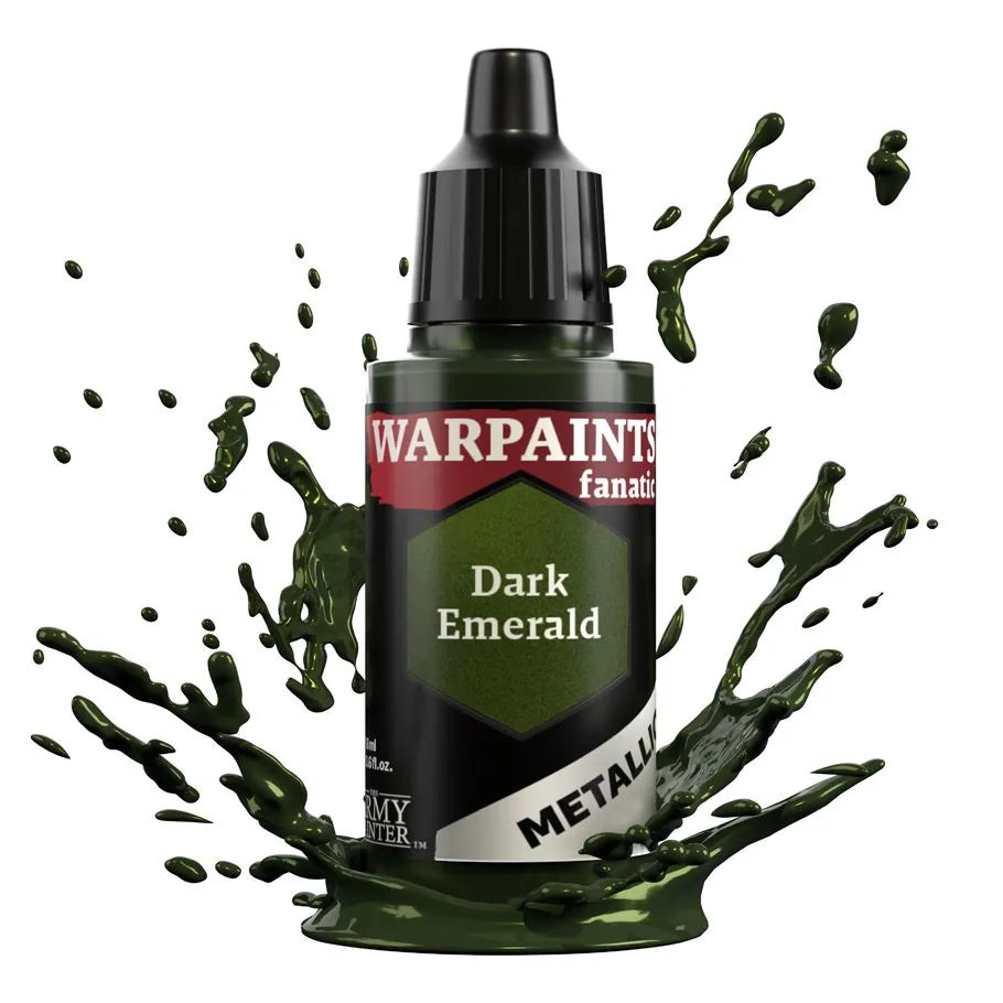 Army Painter Warpaint Fanatic - Metallic - Dark Emerald