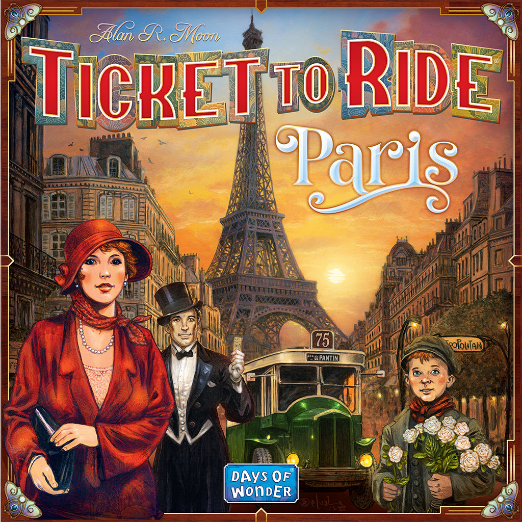 Ticket to Ride: Paris front of the box