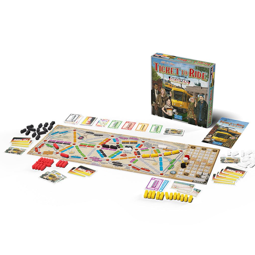 Ticket to Ride: Berlin game play