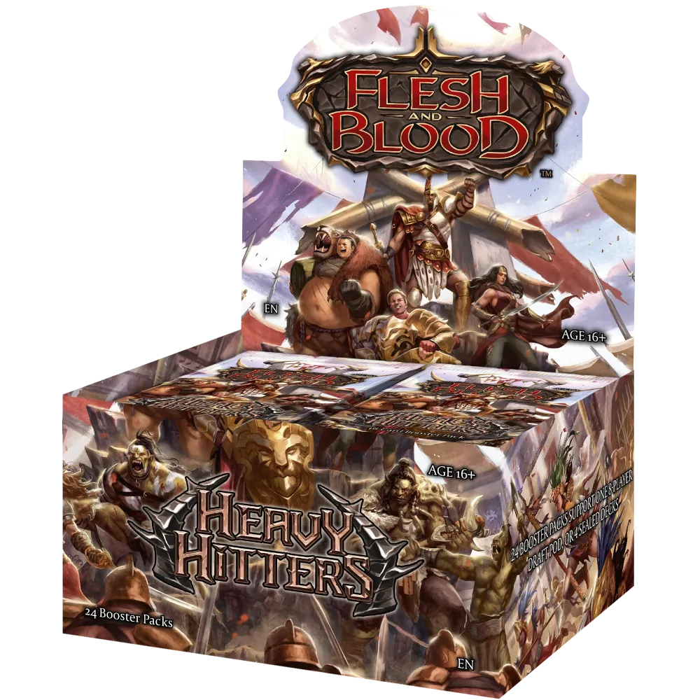 flesh and blood monarch 1st edition booster box Over the Brick – Flesh and Blood: Heavy Hitter Booster Box