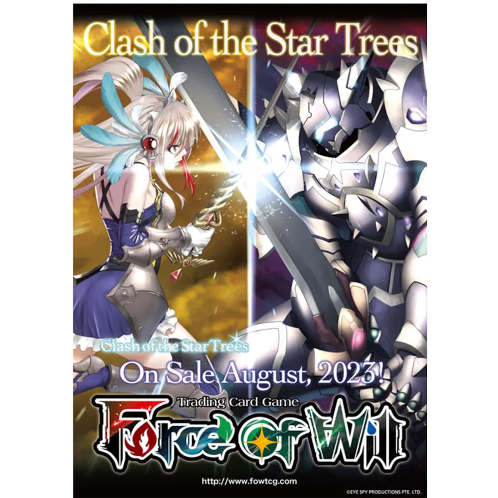 Force of Will: Clash of the Star Trees Booster Display