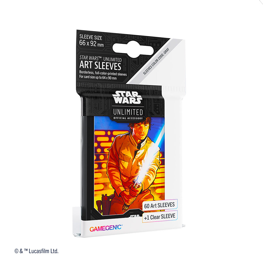 GameGenic: Star Wars Unlimited Art Sleeves - Luke Skywalker
