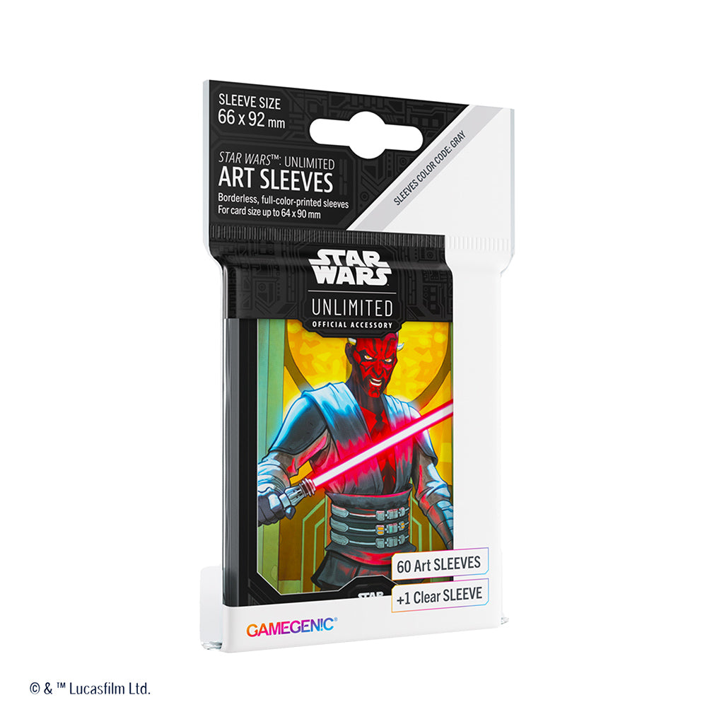 GameGenic: Star Wars Unlimited Art Sleeves - Darth Maul