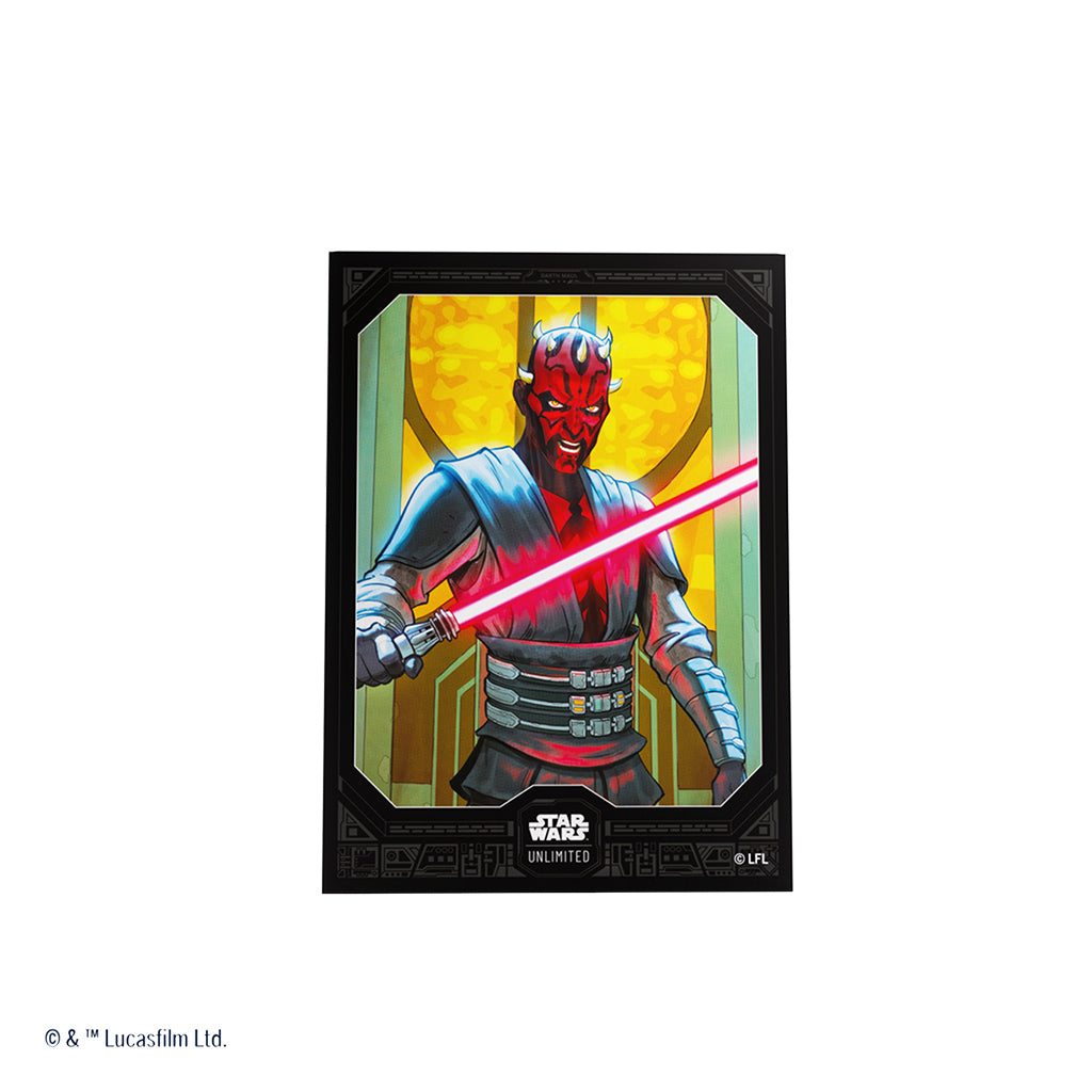 GameGenic: Star Wars Unlimited Art Sleeves - Darth Maul