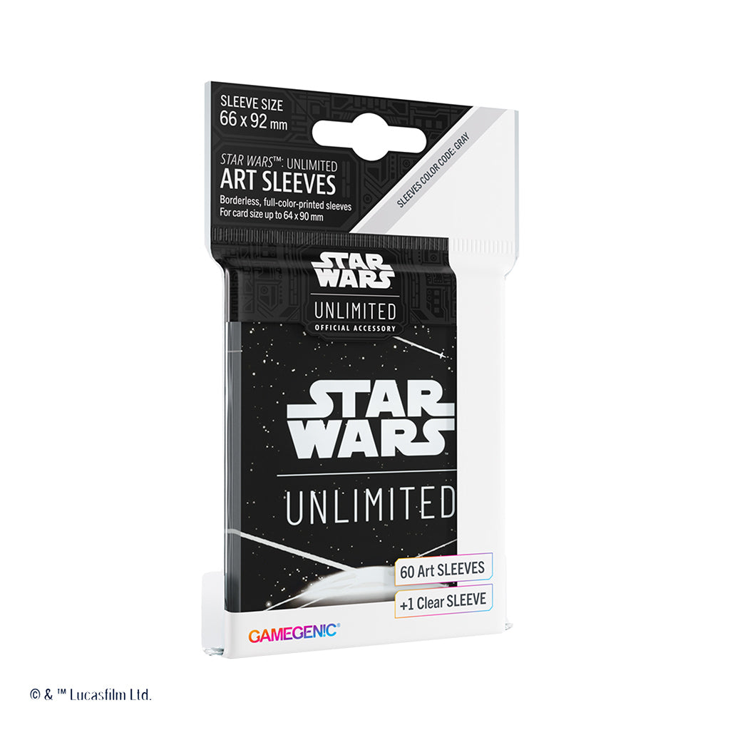 GameGenic: Star Wars Unlimited Sleeves - White