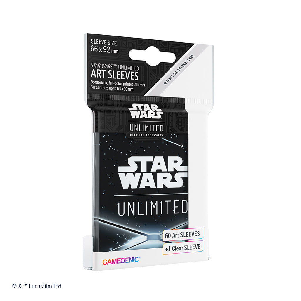 GameGenic: Star Wars Unlimited Sleeves - Black