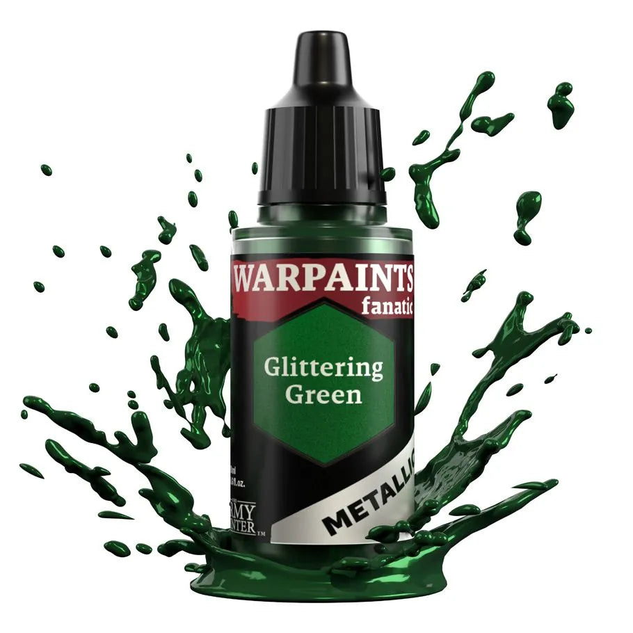 Army Painter Warpaint Fanatic - Metallic - Glittering Green