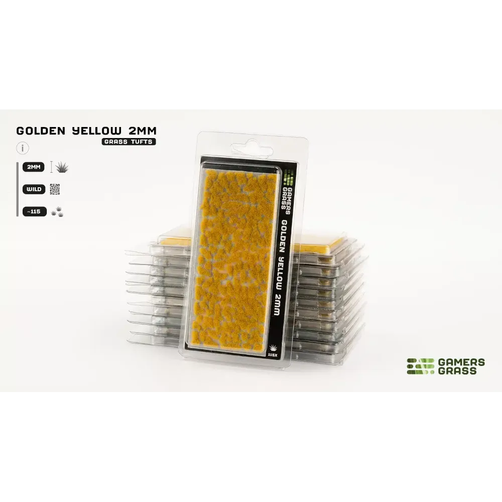 GamersGrass: Golden Yellow (2mm)